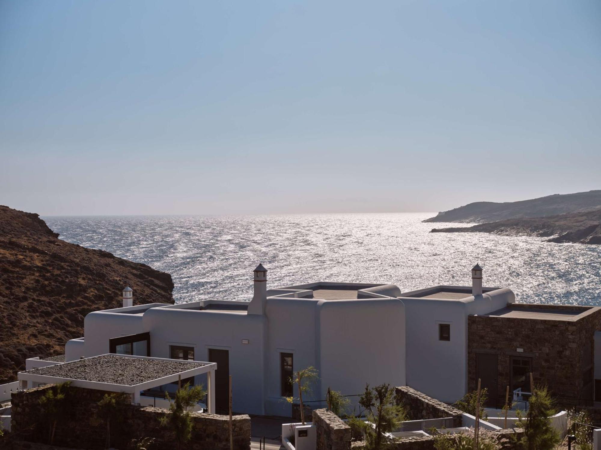 Semeli Coast Mykonos Curio Collection By Hilton Otel Merchia Beach Dış mekan fotoğraf