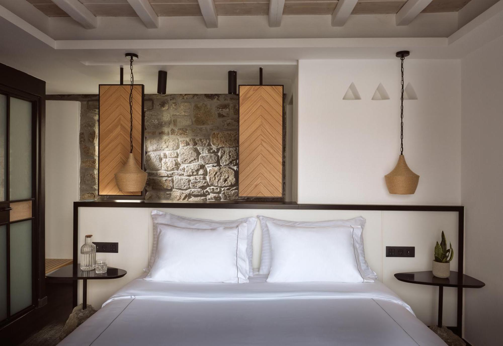 Semeli Coast Mykonos Curio Collection By Hilton Otel Merchia Beach Dış mekan fotoğraf