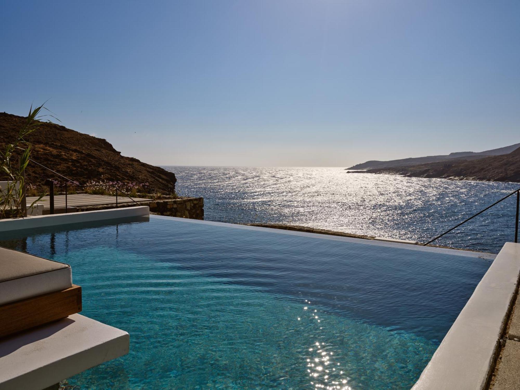 Semeli Coast Mykonos Curio Collection By Hilton Otel Merchia Beach Dış mekan fotoğraf