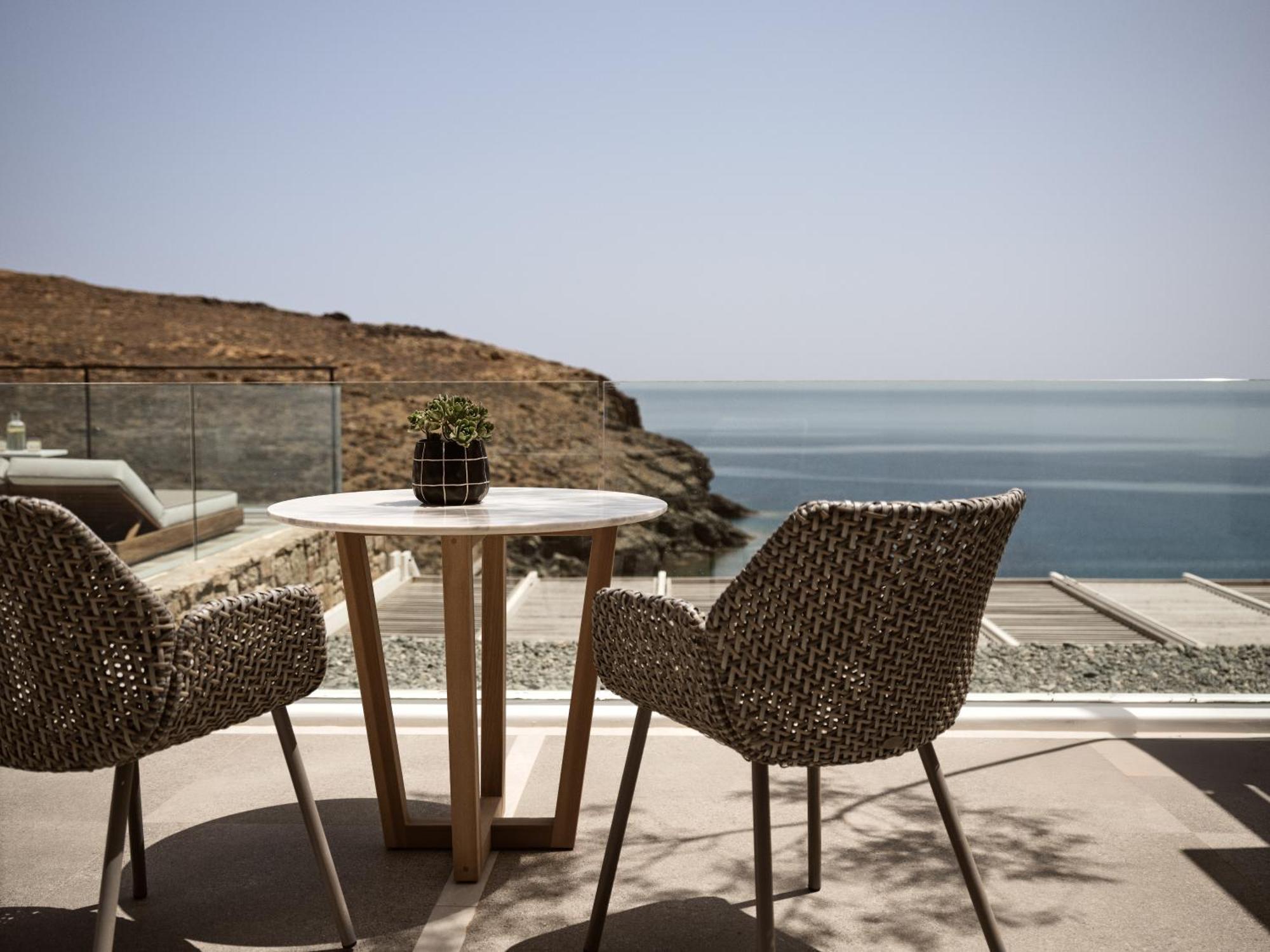 Semeli Coast Mykonos Curio Collection By Hilton Otel Merchia Beach Dış mekan fotoğraf