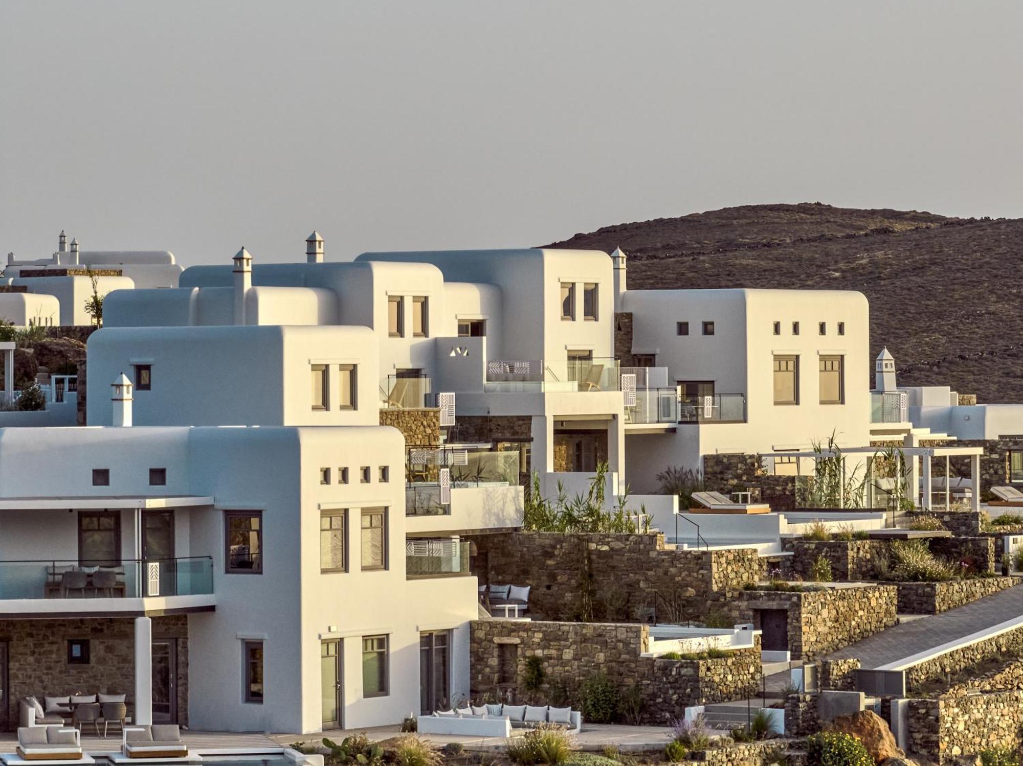 Semeli Coast Mykonos Curio Collection By Hilton Otel Merchia Beach Dış mekan fotoğraf
