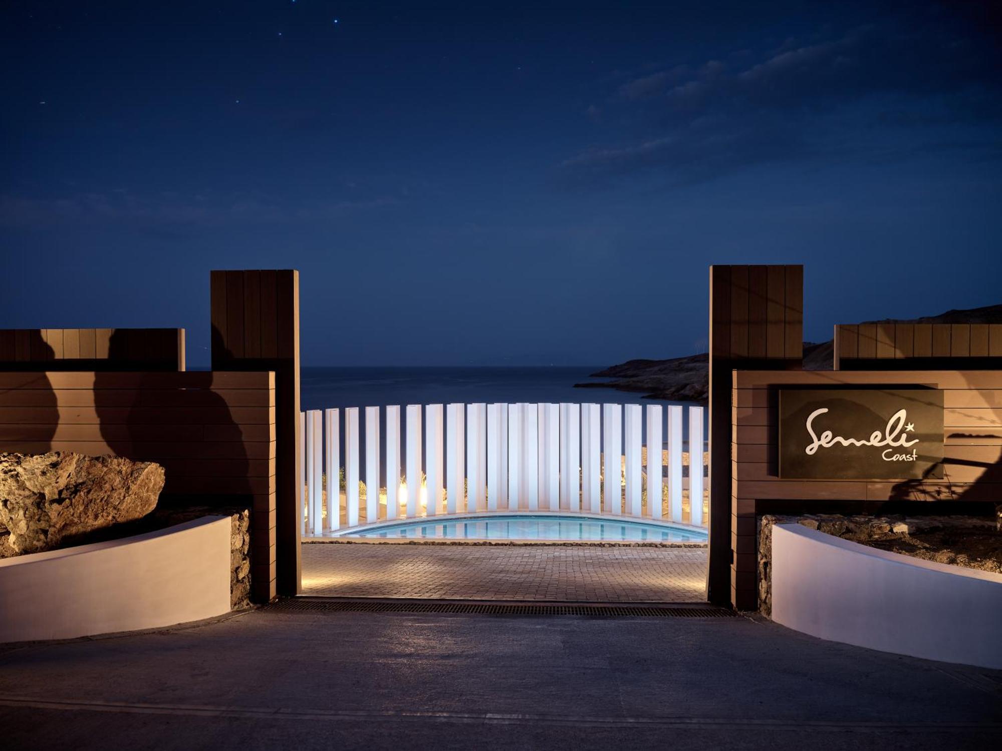 Semeli Coast Mykonos Curio Collection By Hilton Otel Merchia Beach Dış mekan fotoğraf