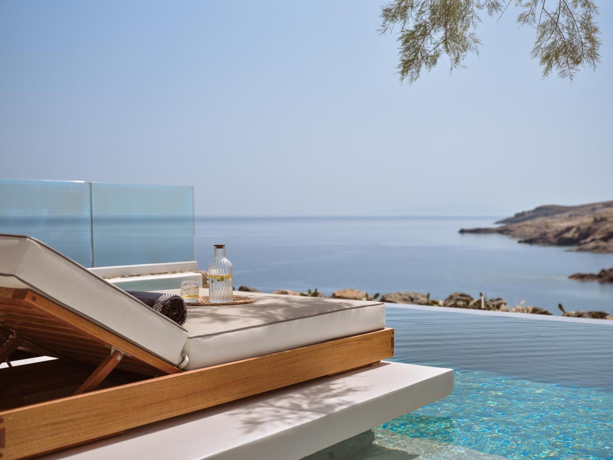 Semeli Coast Mykonos Curio Collection By Hilton Otel Merchia Beach Dış mekan fotoğraf
