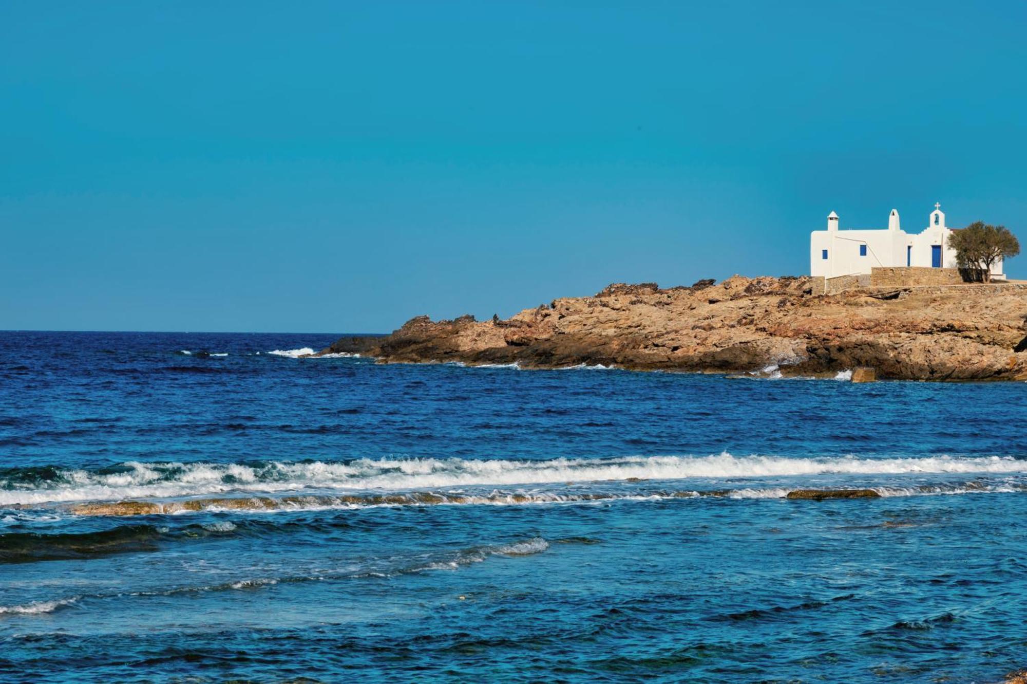 Semeli Coast Mykonos Curio Collection By Hilton Otel Merchia Beach Dış mekan fotoğraf